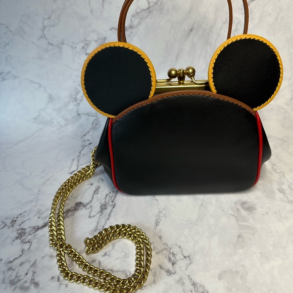 Coach Disney Mickey Mouse X Kieth Haring Kisslock Bag - Picture 12 of 12